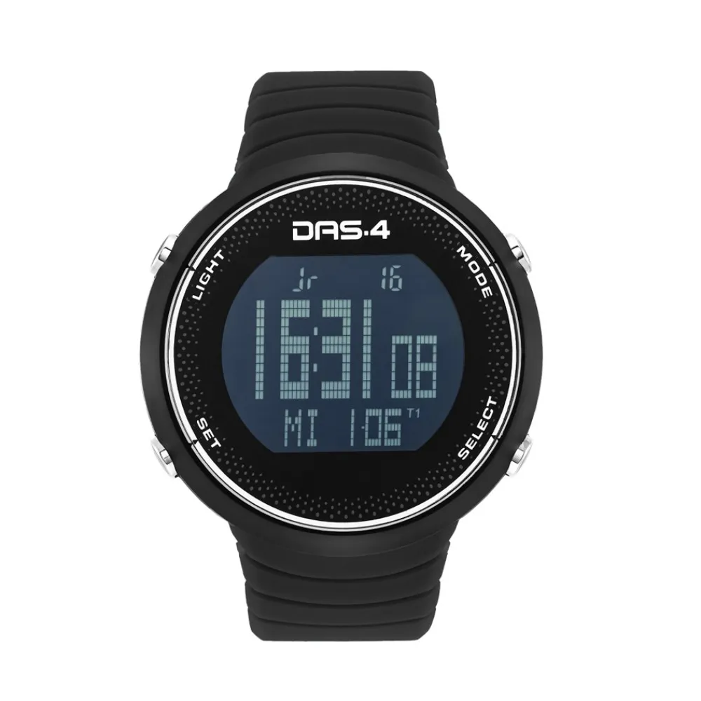 DAS.4 Bike Edition FT07 Black Rubber Strap 60021
