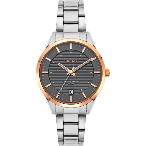 BREEZE Retraux Silver Stainless Steel Bracelet 612361.6