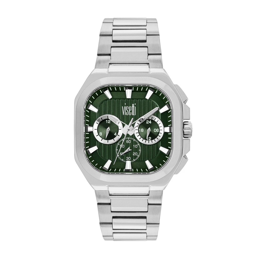 VISETTI με Ασημί Μπρασελέ από Ανοξείδωτο Ατσάλι 61I-SW012SV