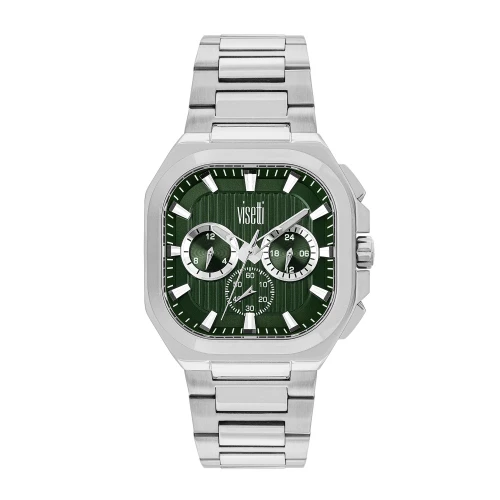 VISETTI με Ασημί Μπρασελέ από Ανοξείδωτο Ατσάλι 61I-SW012SV