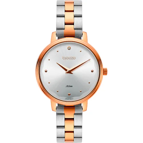 BREEZE Ideale Two Tone Stainless Steel Bracelet 712351.4