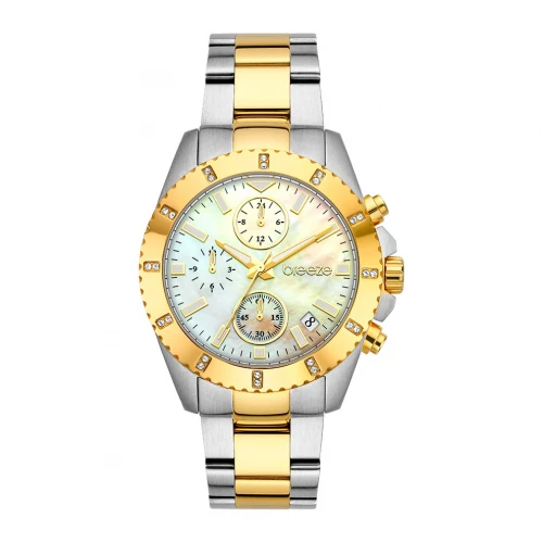 BREEZE Obsession Two Tone Stainless Steel Bracelet 2013712461.2