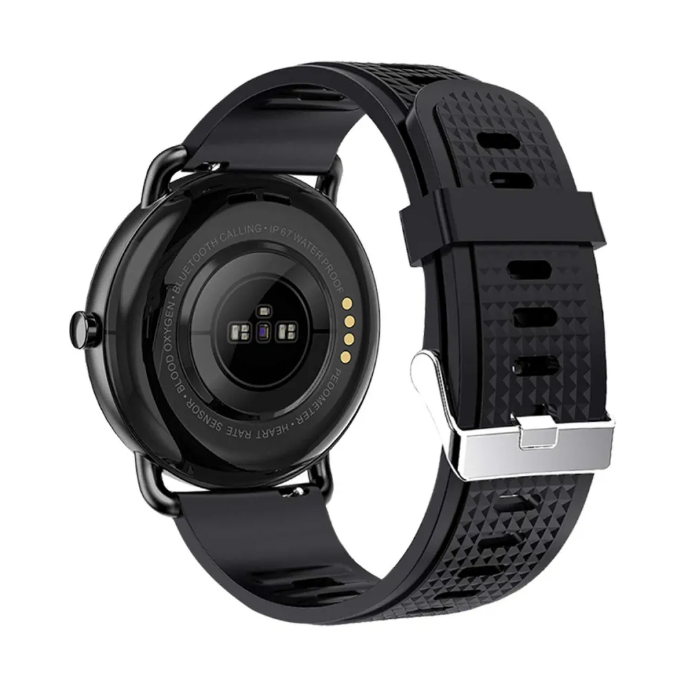 DAS.4 SG65 Smartwatch Black Silicone Strap 75071