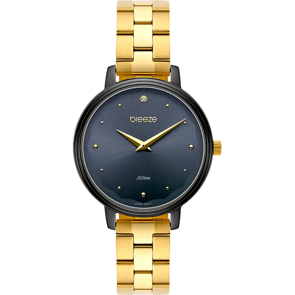 BREEZE Ideale Gold Stainless Steel Bracelet 812351.2