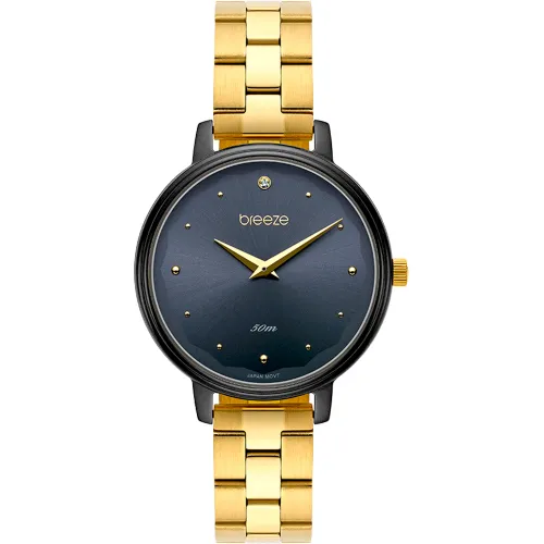 BREEZE Ideale Gold Stainless Steel Bracelet 812351.2