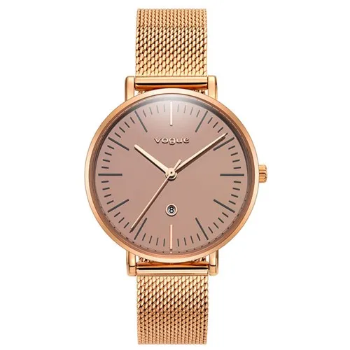 VOGUE Mirror Rose Gold Stainless Steel Bracelet 812853