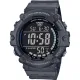 CASIO Standard Χρονογράφος με Γκρι Καουτσούκ Λουράκι AE-1500WH-8BVEF