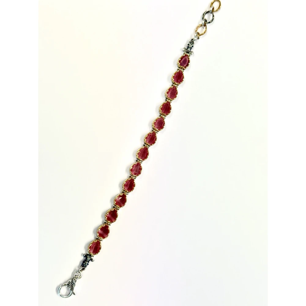 DIMITRIOS EXCLUSIVE Βραχιόλι από Ασήμι 925 με Swarovski κρύσταλλα B48