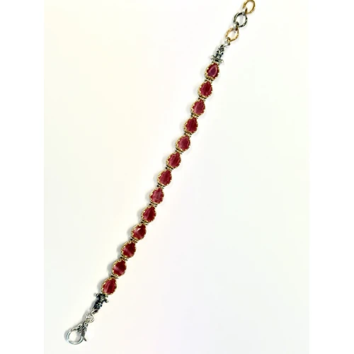 DIMITRIOS EXCLUSIVE Βραχιόλι από Ασήμι 925 με Swarovski κρύσταλλα B48