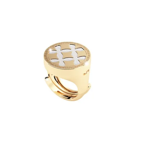 REBECCA New York Ring Gold Tone Plated  BHNAOB08