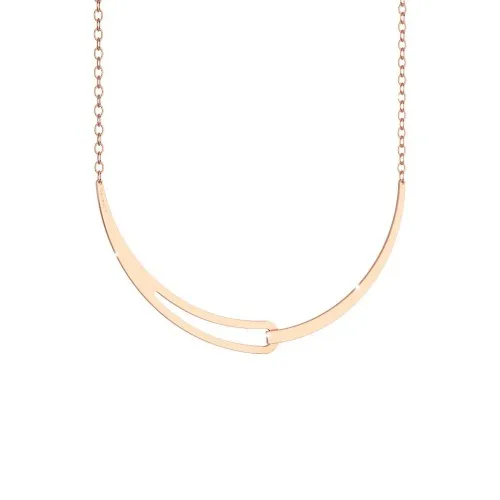 REBECCA Iconic Necklace Gold Tone Plated BICKBR03