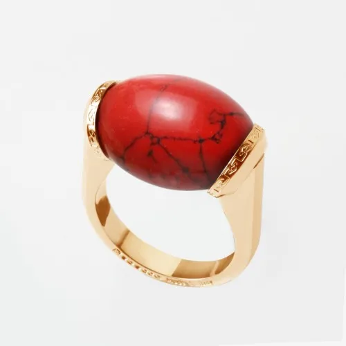 REBECCA Mediterraneo Ring Gold Tone Plated  BMDAOR06