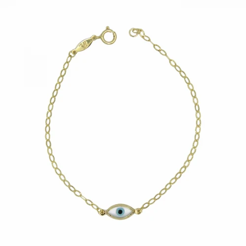14K Χρυσό Bραχιόλι με Ματάκι BP184BJ