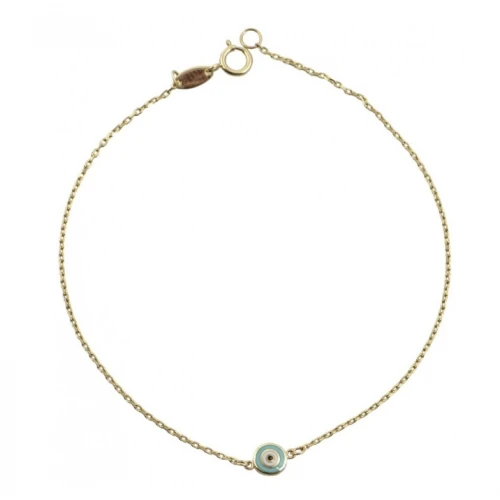 14K Χρυσό Bραχιόλι με Ματάκι BP2000