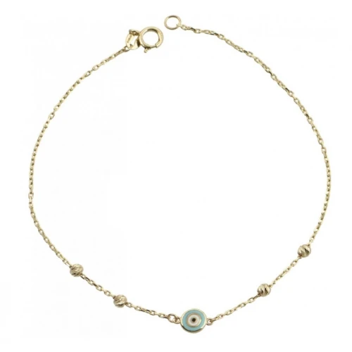 14K Χρυσό Bραχιόλι με Ματάκι BP2002