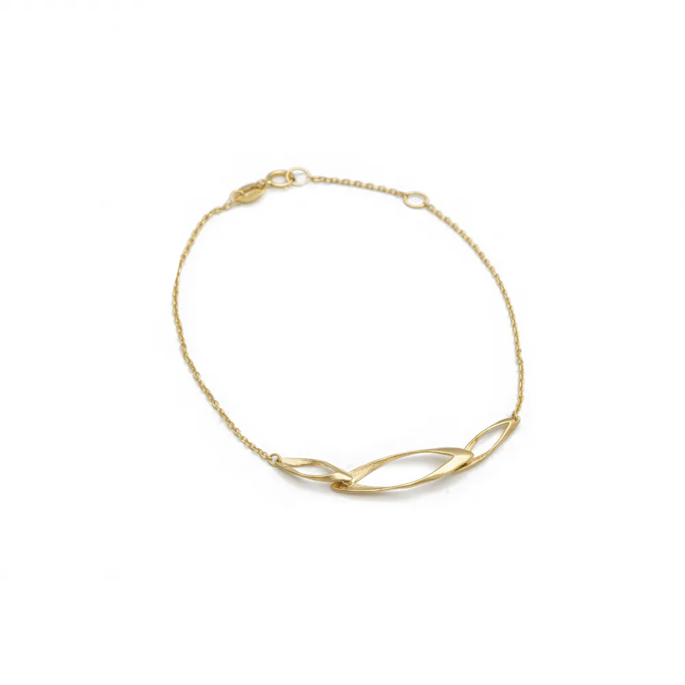 14K Χρυσό Βραχιόλι Χειροποίητο BR113GL