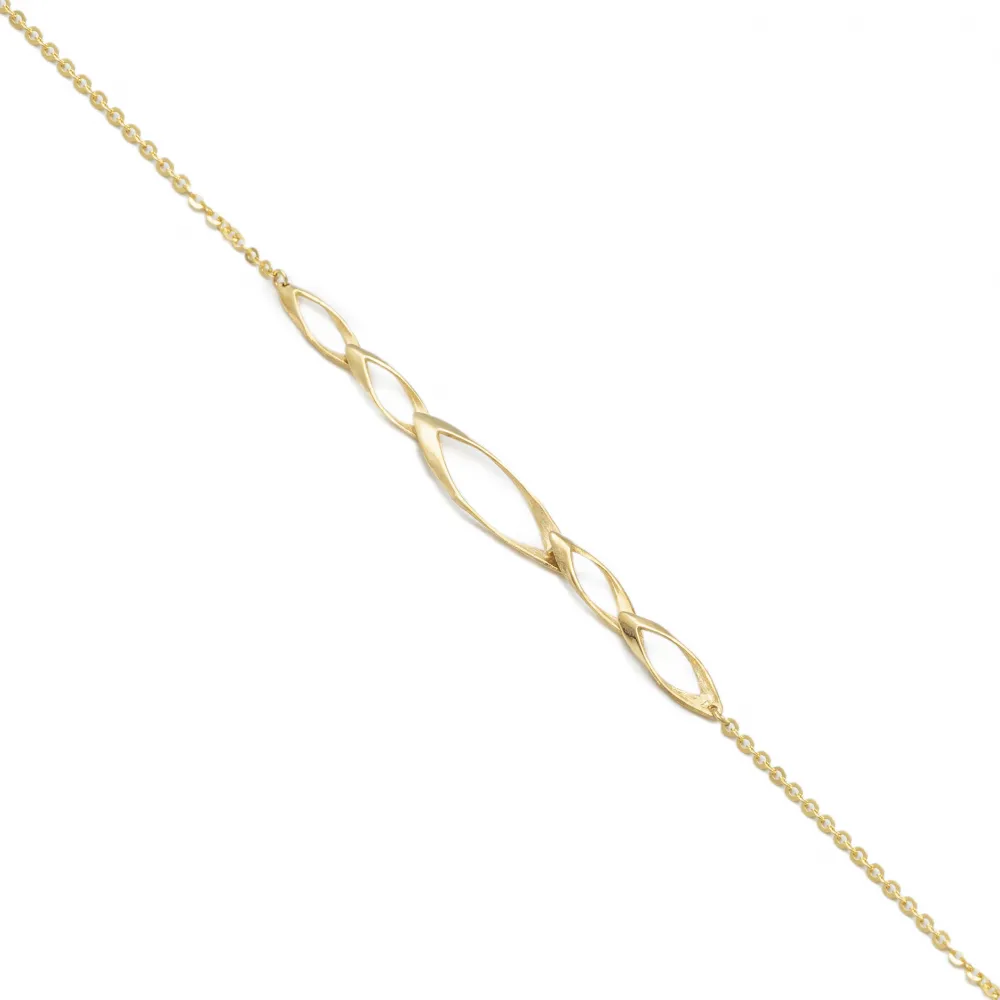 14K Χρυσό Βραχιόλι Χειροποίητο BR157GL