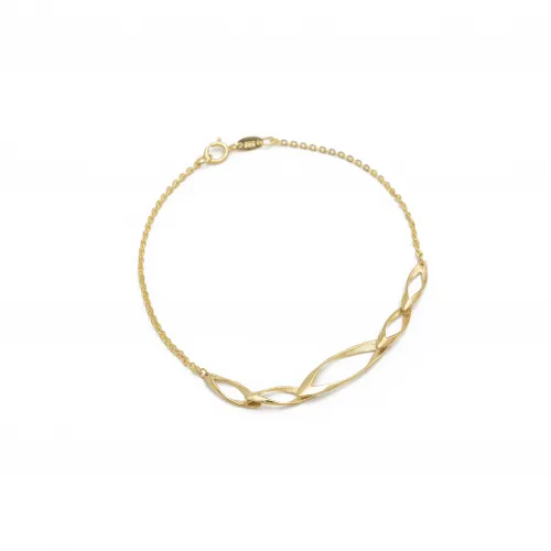 14K Χρυσό Βραχιόλι Χειροποίητο BR157GL