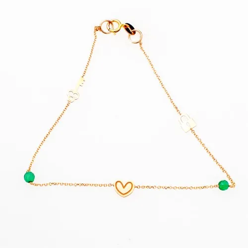 14K Χρυσό Bραχιόλι BR229C1