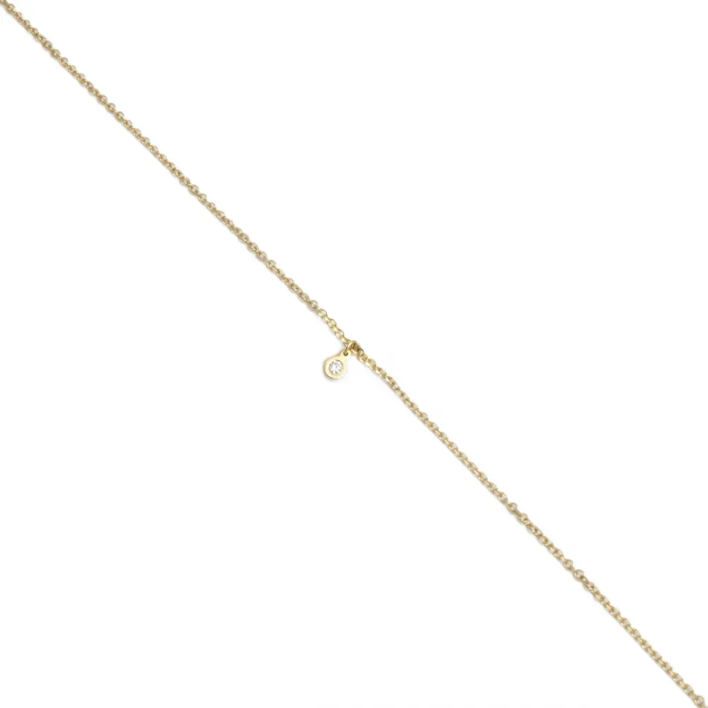 18K Χρυσό Βραχιόλι με Διαμάντι XB4392DO