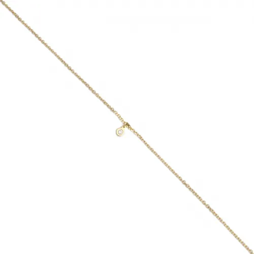 18K Χρυσό Βραχιόλι με Διαμάντι XB4392DO