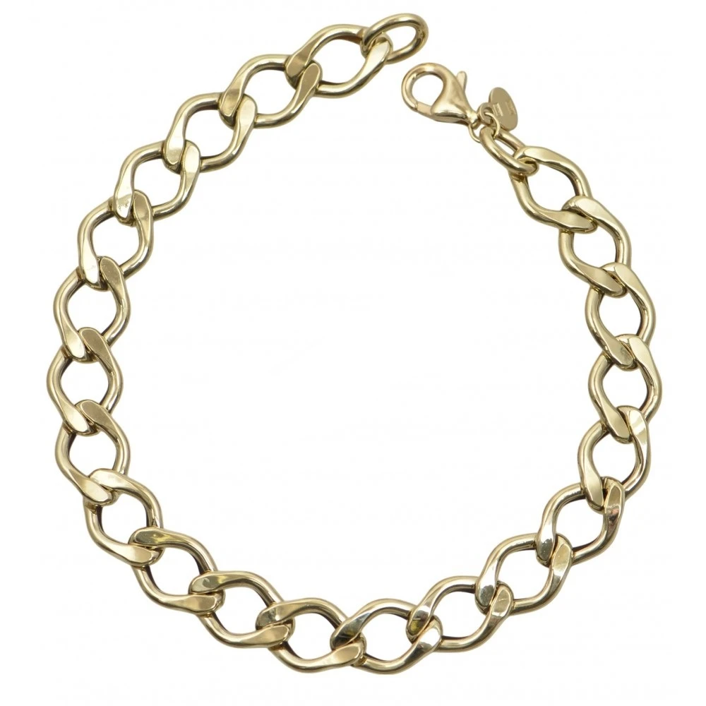 14K Χρυσό Βραχιόλι με Κρίκους BR3095