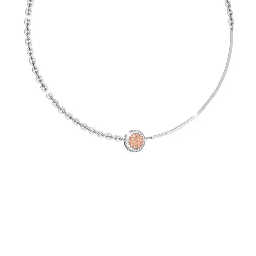 REBECCA R-ZERO Necklace Silver Plated  BRZKBR53
