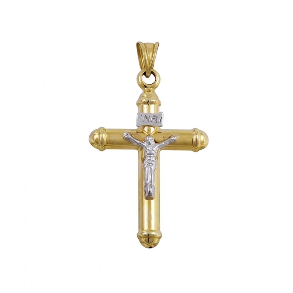 14K Χρυσός Σταυρός ST5014O