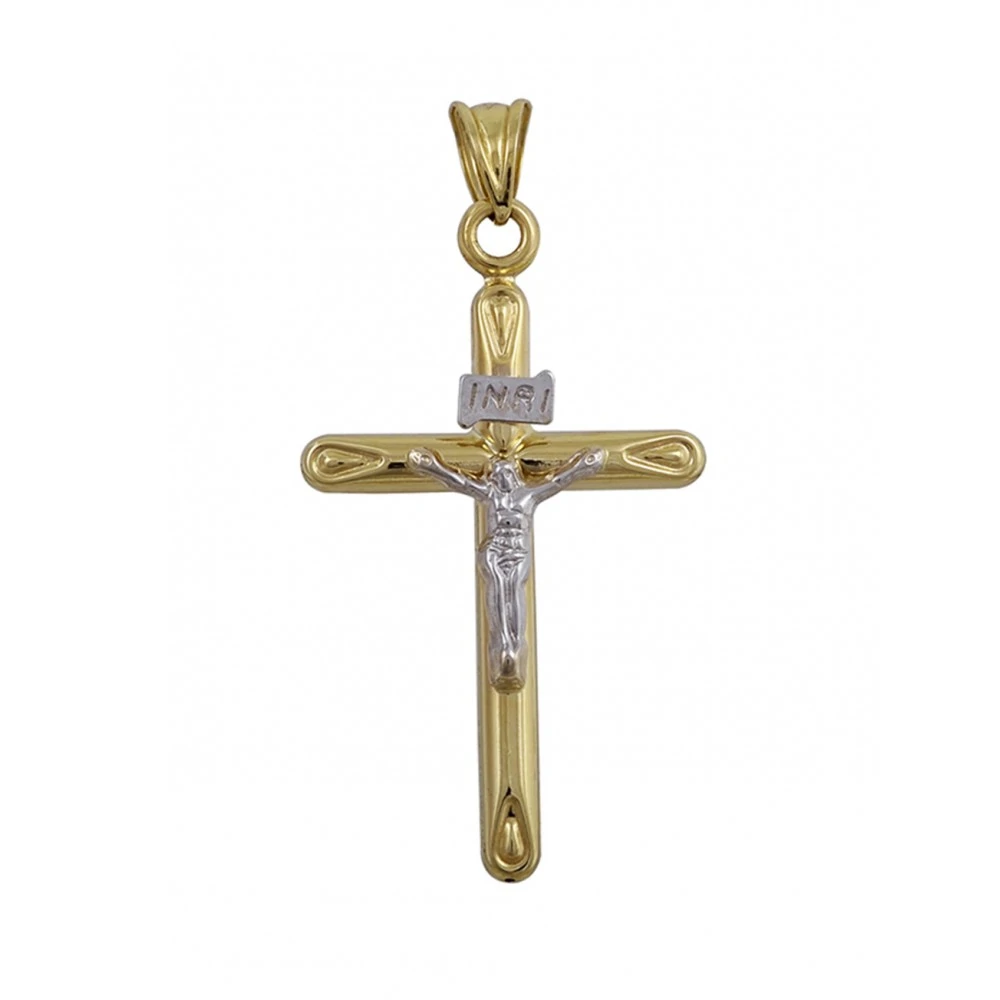 14K Χρυσός Σταυρός ST5015O