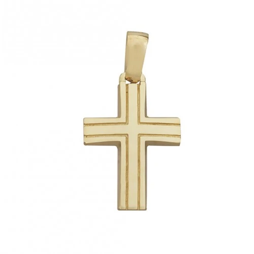 14K Χρυσός Σταυρός ST5042O