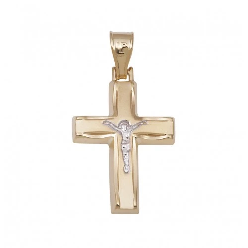 14K Χρυσός Σταυρός ST5058O