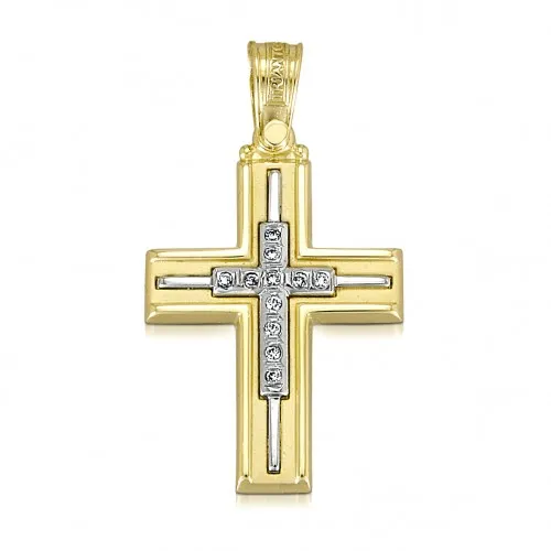 14K Χρυσός Σταυρός T1.1.1035