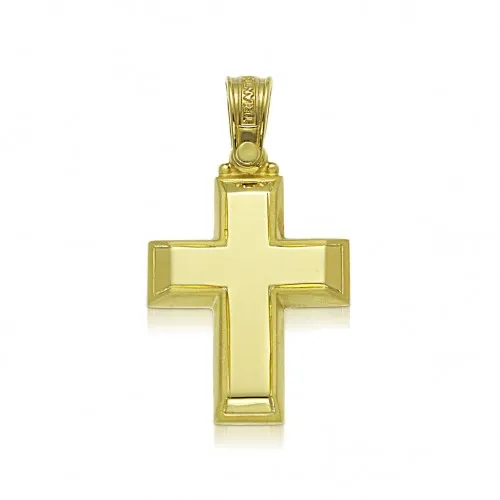 14K Χρυσός Σταυρός 1.2.1058