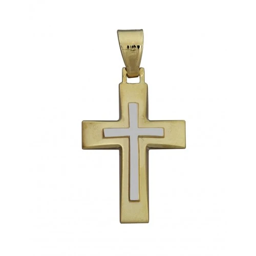 14K Χρυσός Σταυρός ST5053O