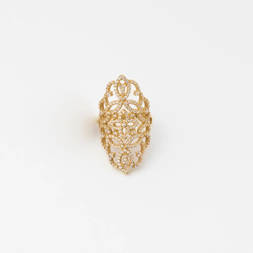 14K Χρυσό Δαχτυλίδι με Ζιργκόν D052110