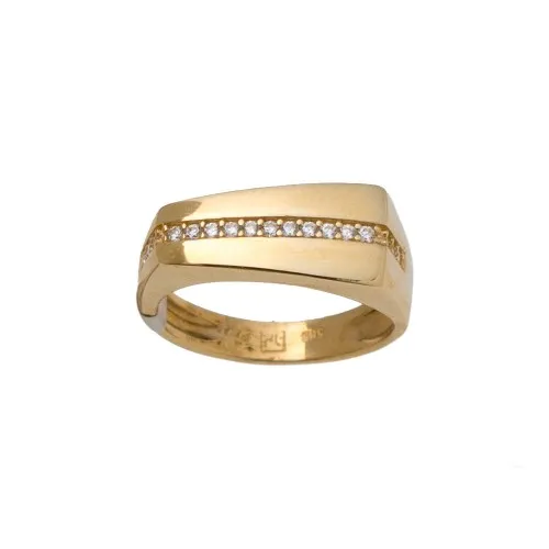 14K Χρυσό Δαχτυλίδι με Ζiργκόν D052385