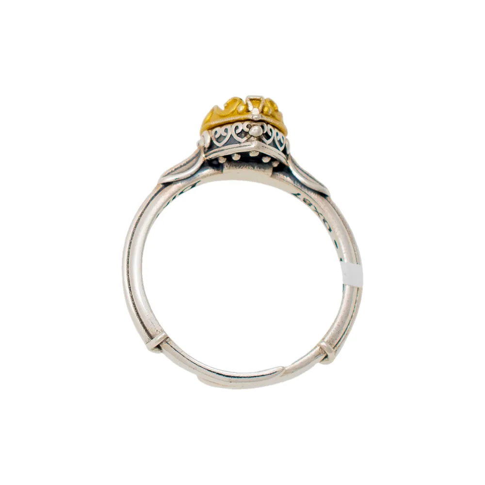 DIMITRIOS EXCLUSIVE 925 Ασήμι Δαχτυλίδι με Swarovski πέτρα D48