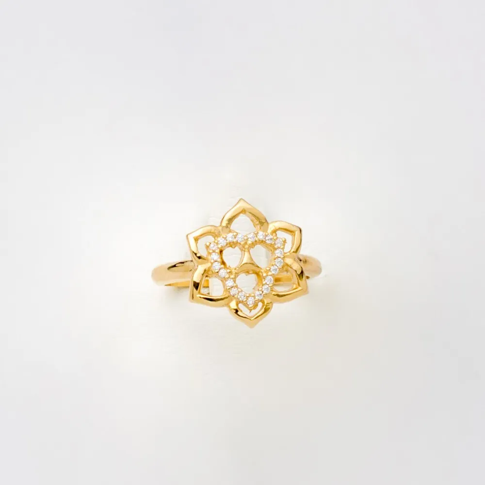 14K Χρυσό Δαχτυλίδι με Ζιργκόν DA00084