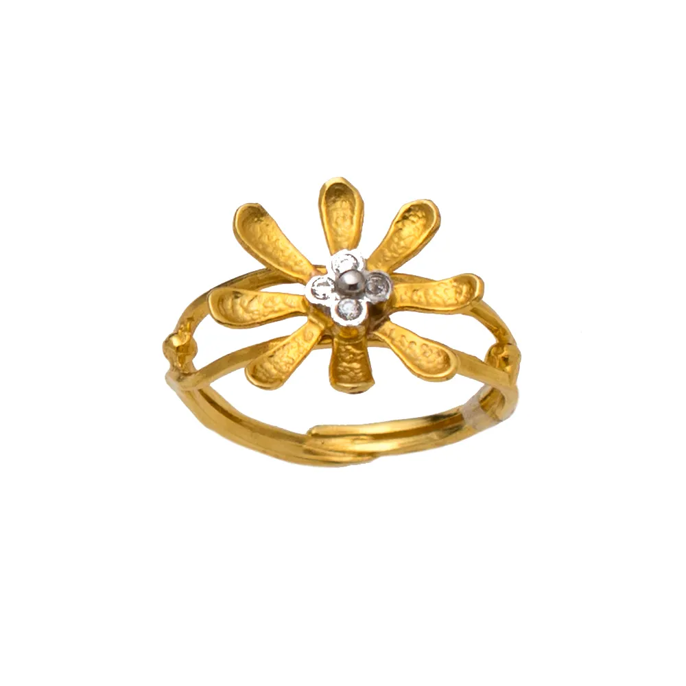14K Χρυσό Δαχτυλίδι με Ζιργκόν DB228