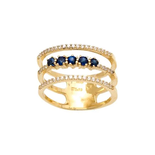 14K Χρυσό Δαχτυλίδι με Ζiργκόν DK150