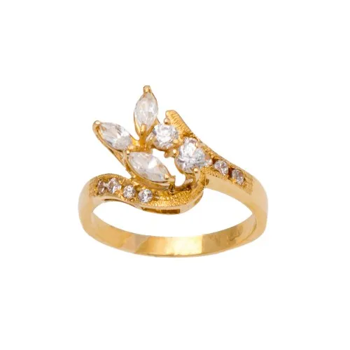 18K Χρυσό Δαχτυλίδι με Ζiργκόν DK474KN3