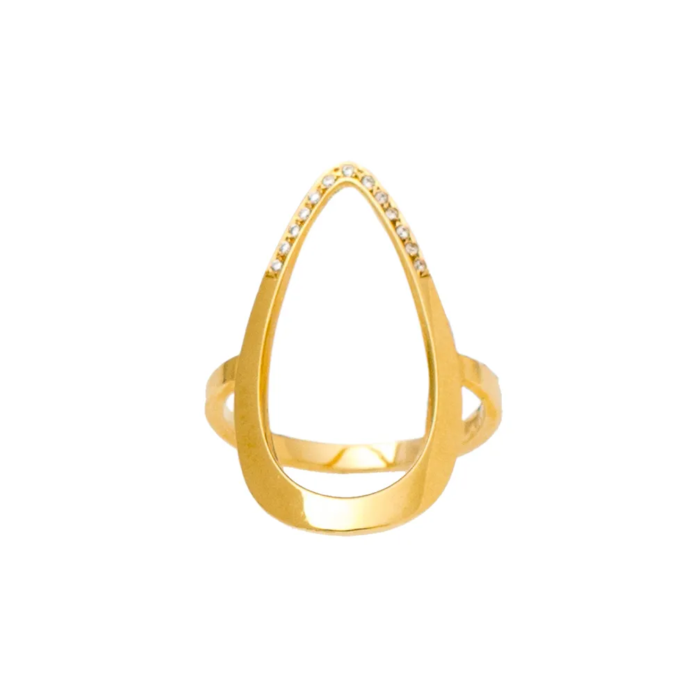 14K Χρυσό Δαχτυλίδι με Ζιργκόν DK983AD1