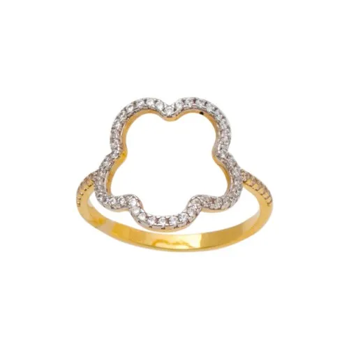 14K Χρυσό Δαχτυλίδι με Ζiργκόν DN167