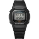 CASIO G-Shock Χρονογράφος με Μαύρο Καουτσούκ Λουράκι DW-5600UE-1ER