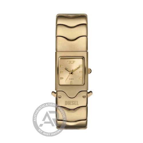 DIESEL Closer με Χρυσό Μπρασελέ από Ανοξείδωτο Ατσάλι DZ2223