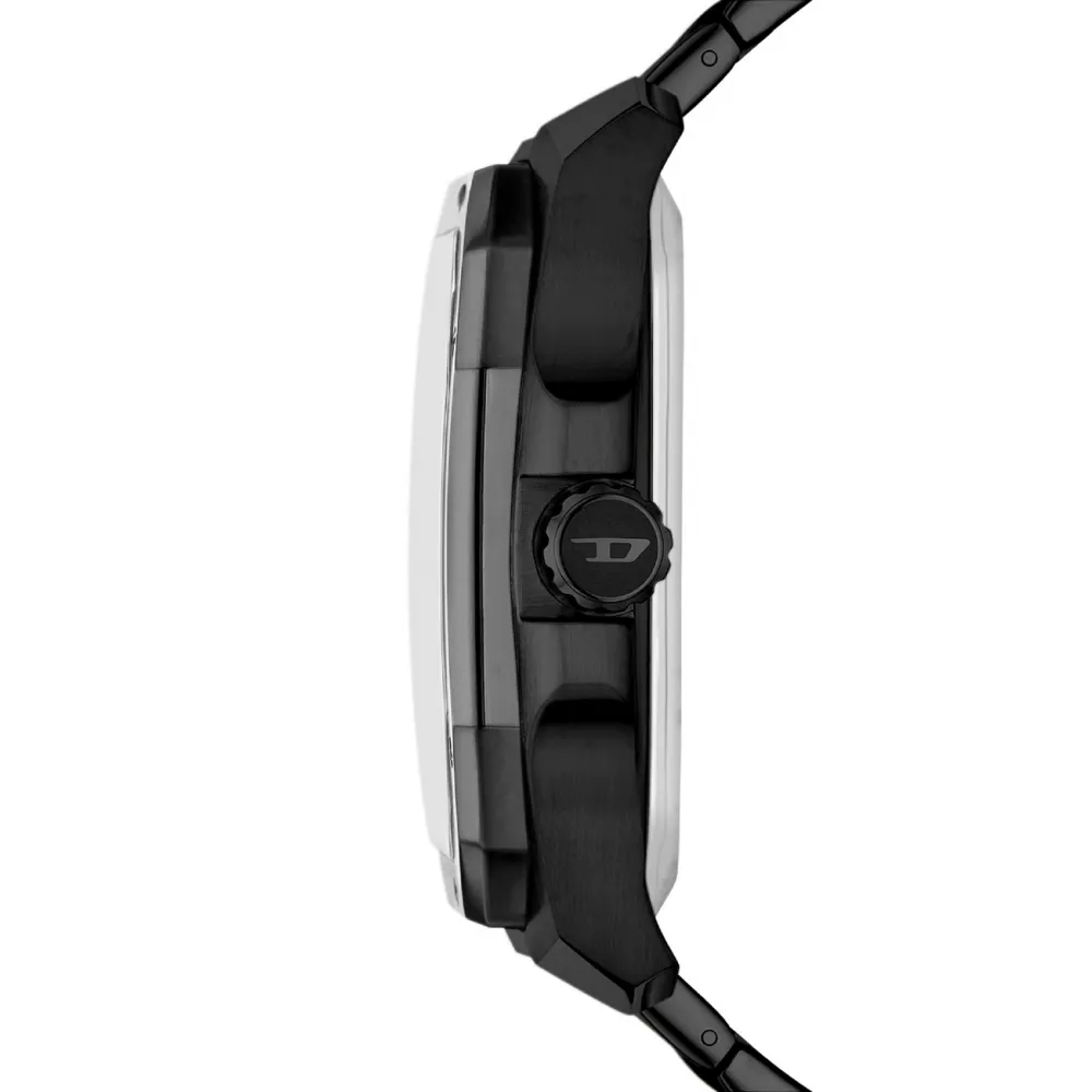 DIESEL Flayed Automatic Black Stainless Steel Bracelet DZ7472