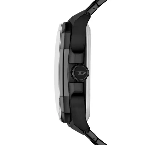 DIESEL Flayed Automatic Black Stainless Steel Bracelet DZ7472