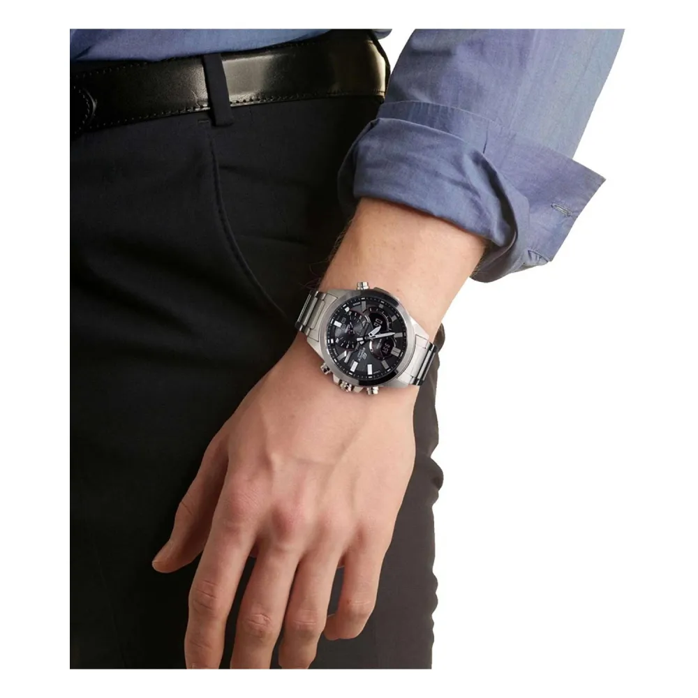 CASIO Edifice Smartwatch Silver Stainless Steel Bracelet ECB-30D-1AEF