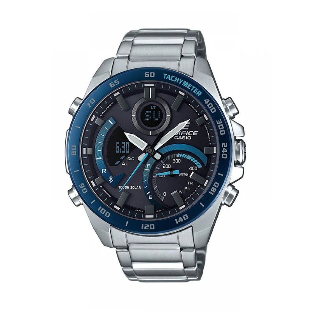 CASIO Edifice Bluetooth με Μπρασελέ από Ανοξείδωτο Ατσάλι ECB-900DB-1BER