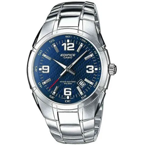 CASIO Edifice με Μπρασελέ από Ανοξείδωτο Ατσάλι σε Ασημί Τόνο EF-125D-2AVEG